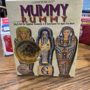 Gamewright Mummy Rummy Card‎ Game NWT